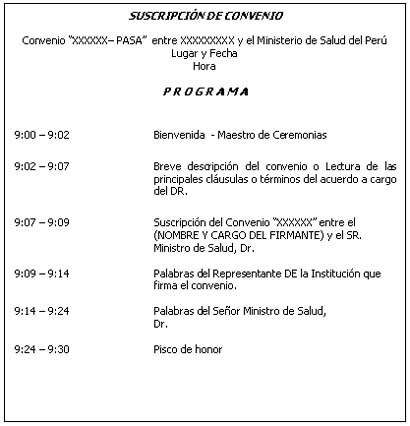 D. CAPÍTULO III. CEREMONIAS Y ACTOS PROTOCOLARES OFICIALES. CURSO. PROTOCOLO Y CEREMONIAL EN EL ÁMBITO DE LA SANIDAD.