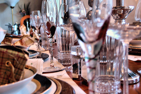 Poner la mesa de forma elegante.