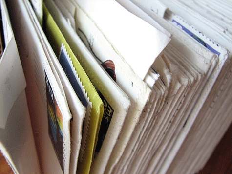 Cartas. Cartas archivadas.