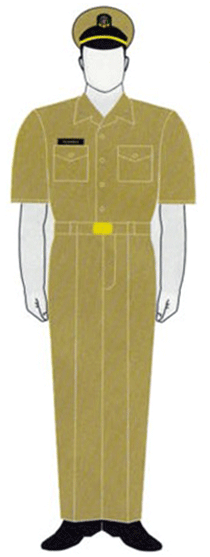 Uniforme hombre Modelo F-1.. Uniforme hombre Modelo F-1.