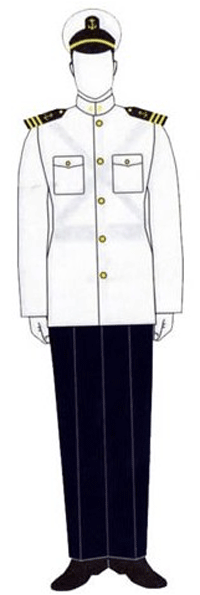 Uniforme Guardiamarinas. Modelo A. Gran Gala.