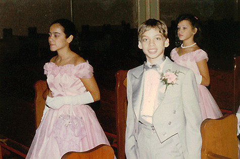La fiesta de los quince a�os. Invitados y su vestuario.