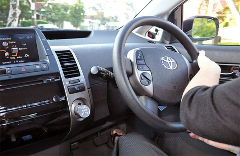 Buenos modales al volante.