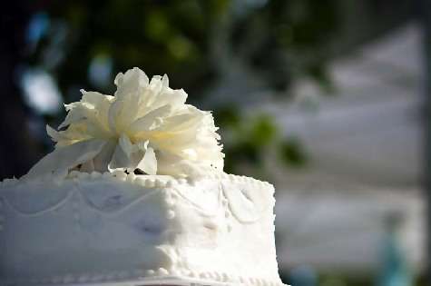Tarta. Tarta de boda. Tarta