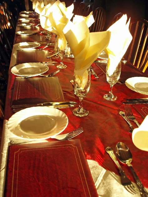 Mesa. Mesa de Navidad.