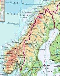 Etiqueta en Noruega.