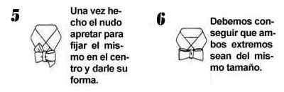 como realizar nudo pajarita