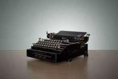 Carta comercial - máquina escribir