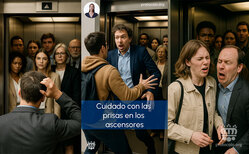 El uso correcto del ascensor. Algunos consejos