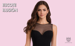 Icono Escote ilusión Tipos escote vestir prenda femenina