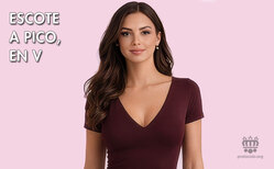 Icono Escote a pico, en V Escote prenda de vestir femenina