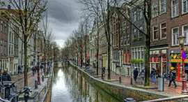 Distrito Red Light de Amsterdam, Holanda.