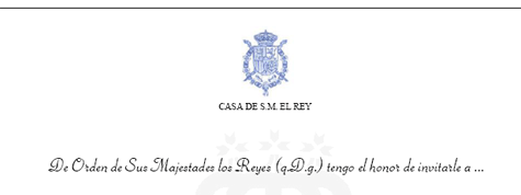 Excusa formal Declinar una invitación