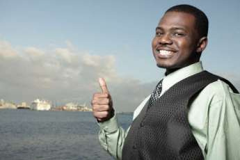 Thumbs Up!. El pulgar hacia arriba es popularmente un gesto que expresa estar de acuerdo.