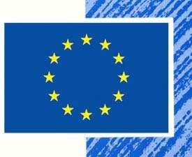 UE. La bandera de la Unión Europea. Historia. Características.