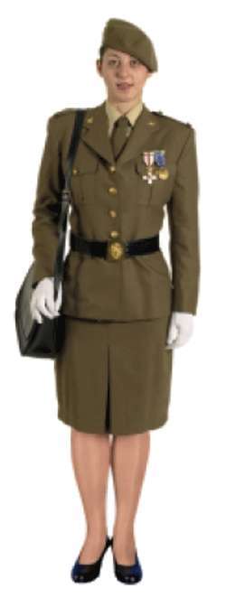 Uniforme de Gala tropa - Mujer.