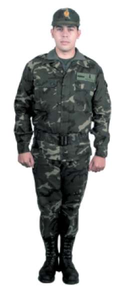 Uniforme de frío. Uniforme de frío.
