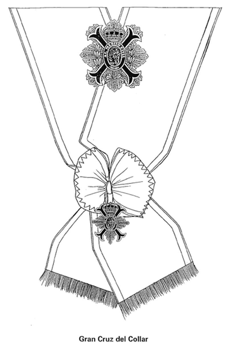 Gran Cruz del Collar. Orden del Mérito Civil.