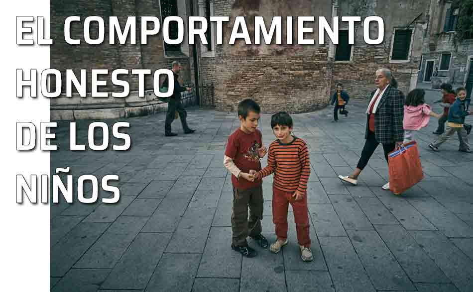 Enseñar a los niños a comportarse de forma honesta