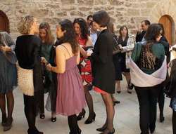 Invitados a una boda en Catalunya.