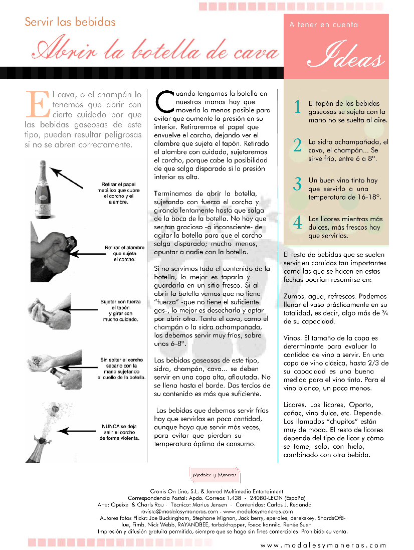 Revista Modales y Manereas. Navidad. Pag. 01.