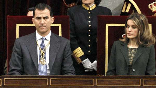 Los príncipes de Asturias, Don Felipe y Doña Letizia.