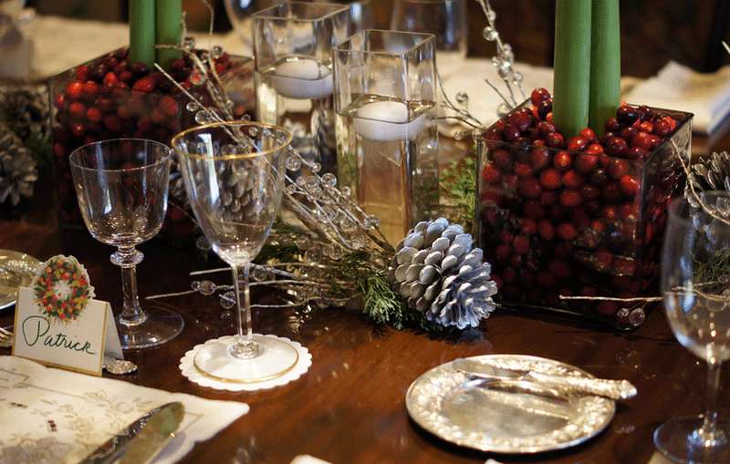 Mesa de Navidad.