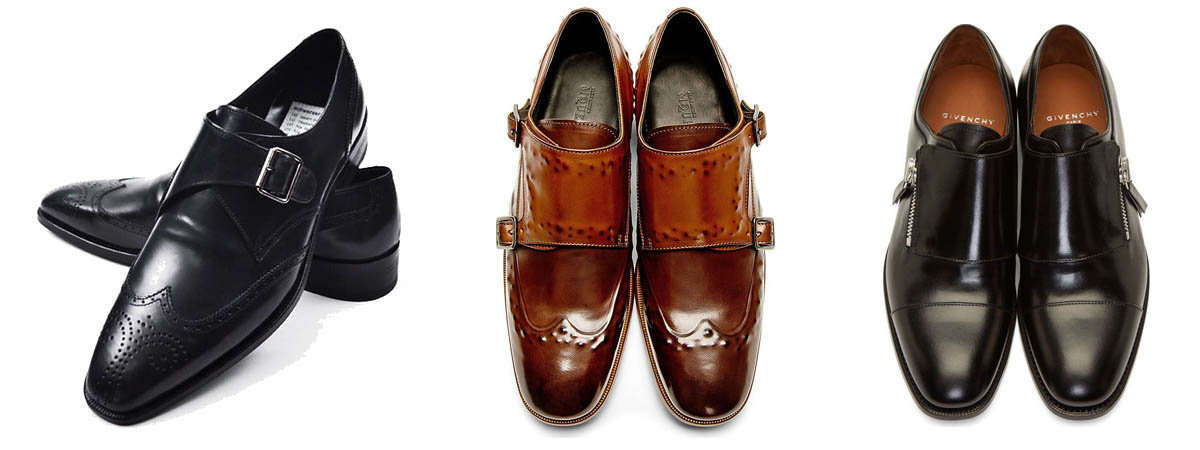 Modelos de zapatos Monk Strap