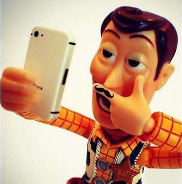 Selfie de Woody de Toy Story