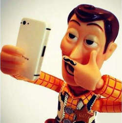Selfie de Woody de Toy Story