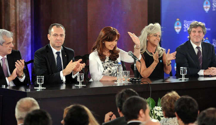 Cristina Kirchner en el Senado