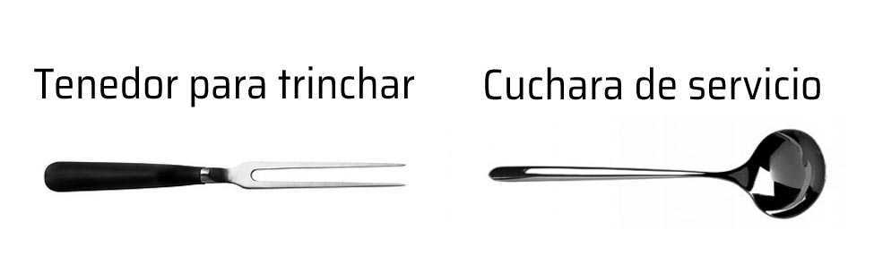 Existen diferentes tipos de cubiertos, dales el uso adecuado.  Modales en  la mesa, Cuchillos para carne, Como poner los cubiertos