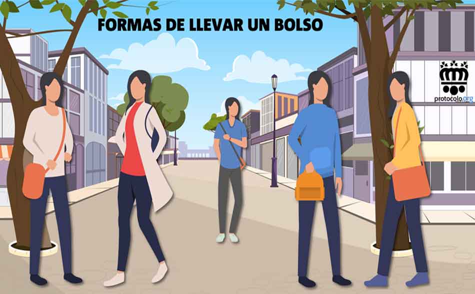 Diversas formas de llevar un bolso