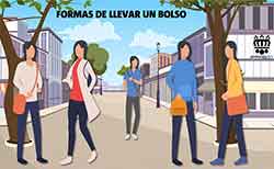 Diversas formas de llevar un bolso