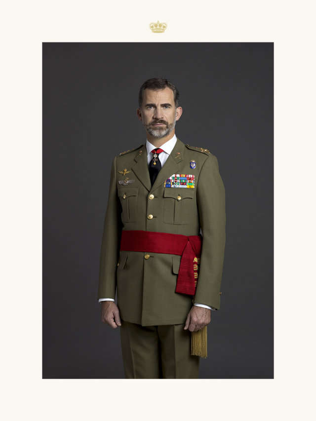 Felipe VI. Uniforme Capitán General del Ejército de Tierra