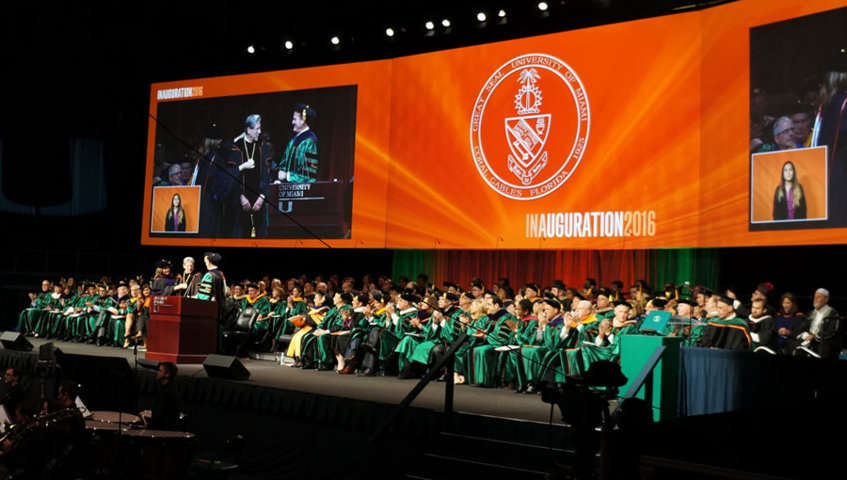 Universidad de Miami, inauguración curso