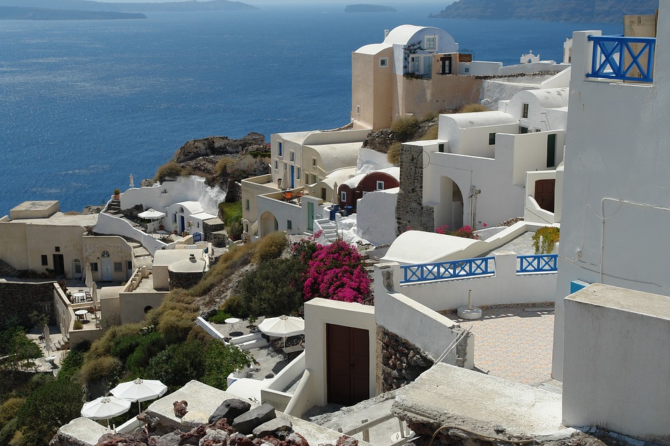 Vacaciones - Santorini .- Grecia