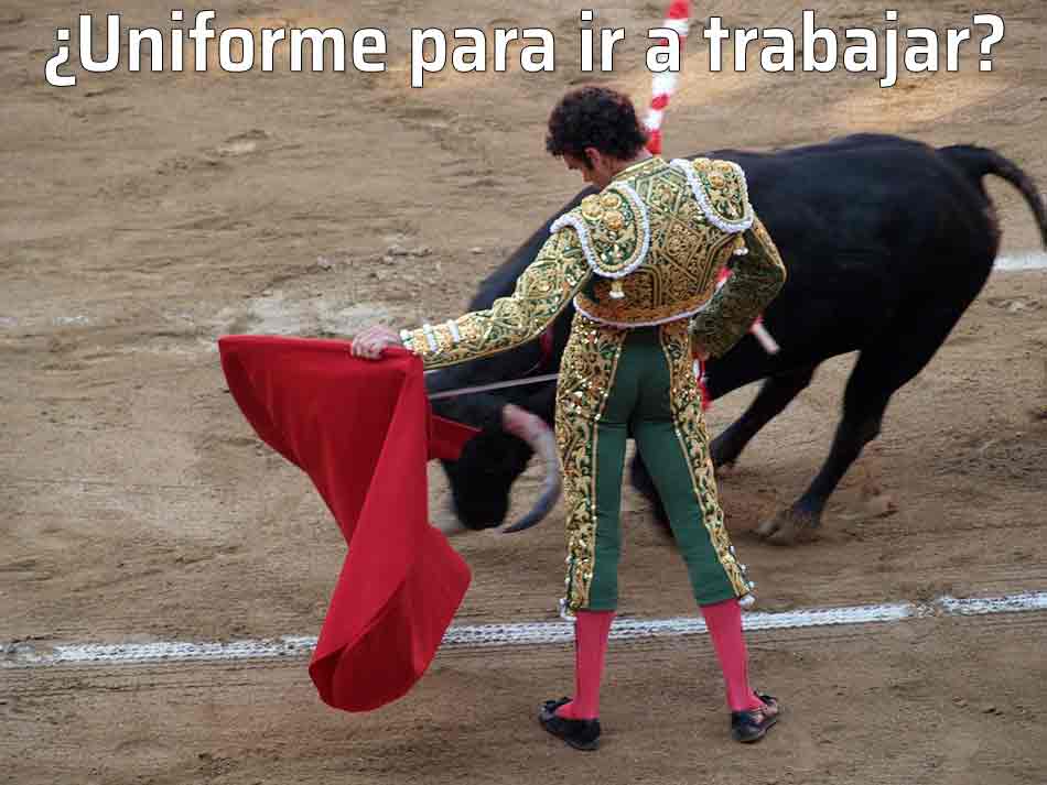 Los tópicos sobre cómo son los españoles. Torero en plena faena