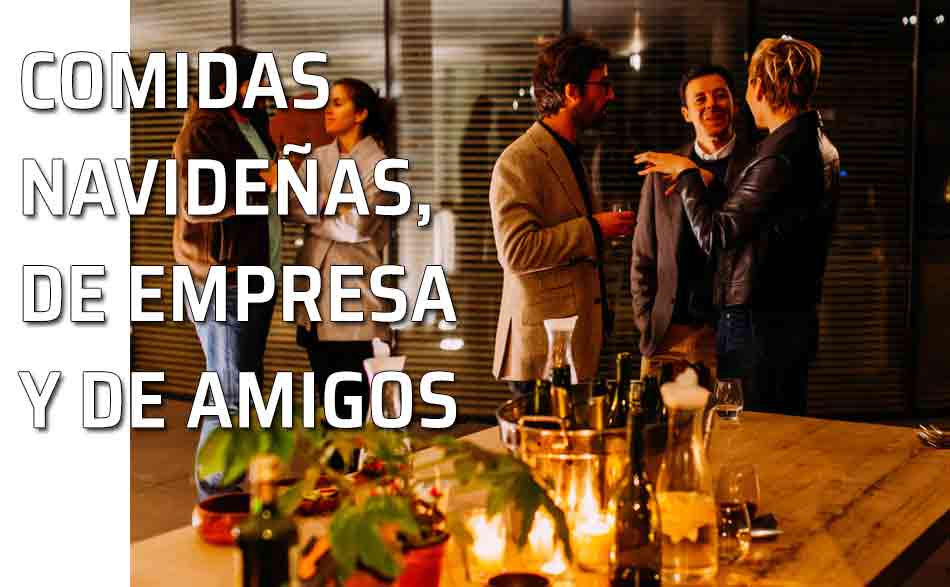 Diciembre, mes de las comidas de confraternización navideñas
