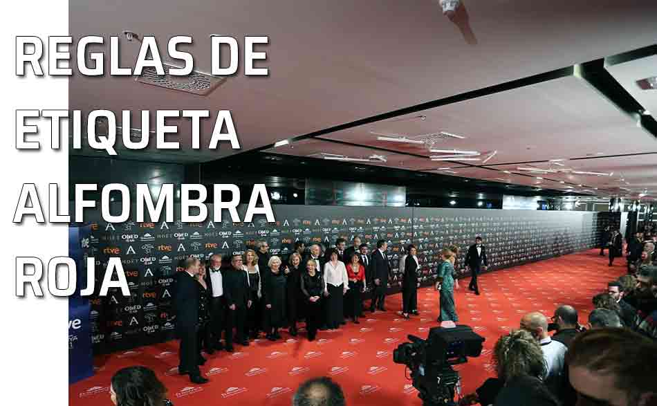 Alfombra roja Premios Goya