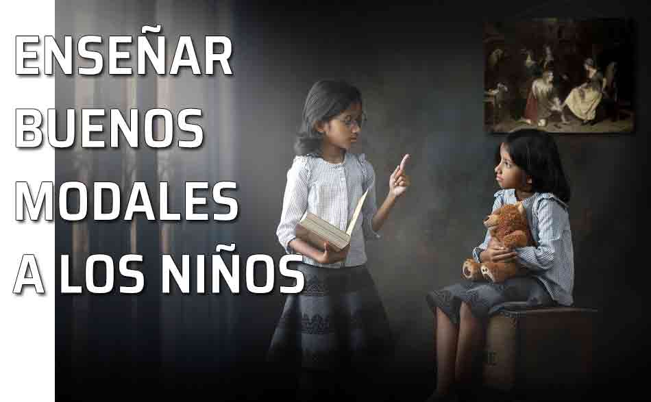 La educación de los más pequeños: enseñar buenos modales