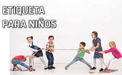 Niños con buenos modales. Niños bien educados