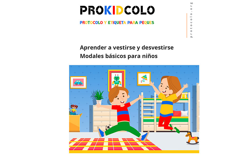 Prokidcolo - consejos protocolo y etiqueta para niños