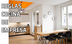 Reglas de cortesía y comportamiento cocina oficina