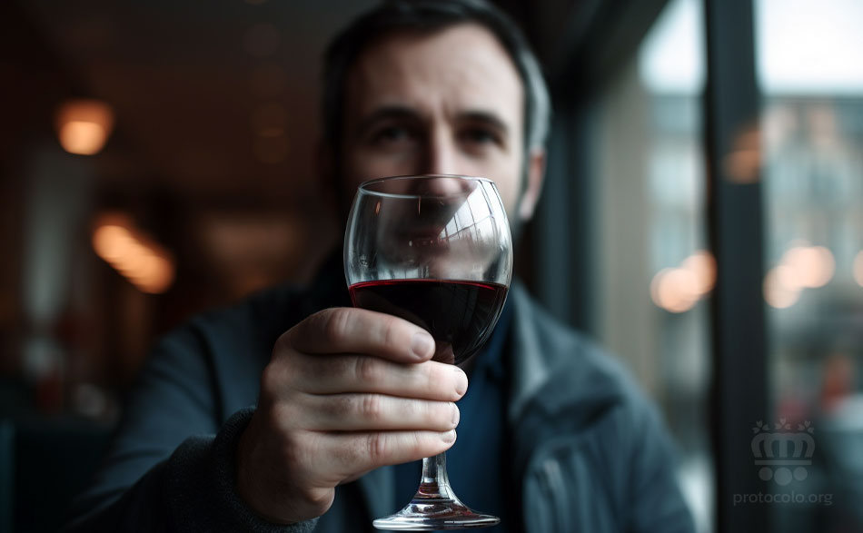 Guía de protocolo para beber vino: consejos para disfrutar al máximo de una copa de vino
