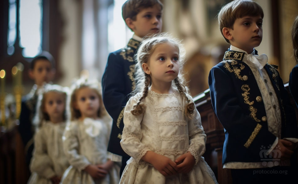 Que los niños vayan o no a una boda es una decisión de los novios, en primer lugar