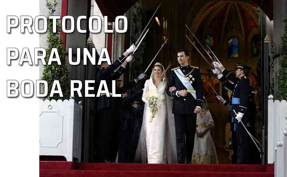 Boda de Felipe de Bordón y Letizia Ortiz. Reglas de etiqueta para una boda Real: cumplir el protocolo