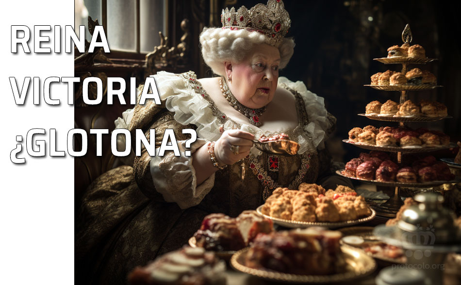 La reina Victoria tenía fama de comer mucho y muy rápido lo que suponía un martirio para sus invitados