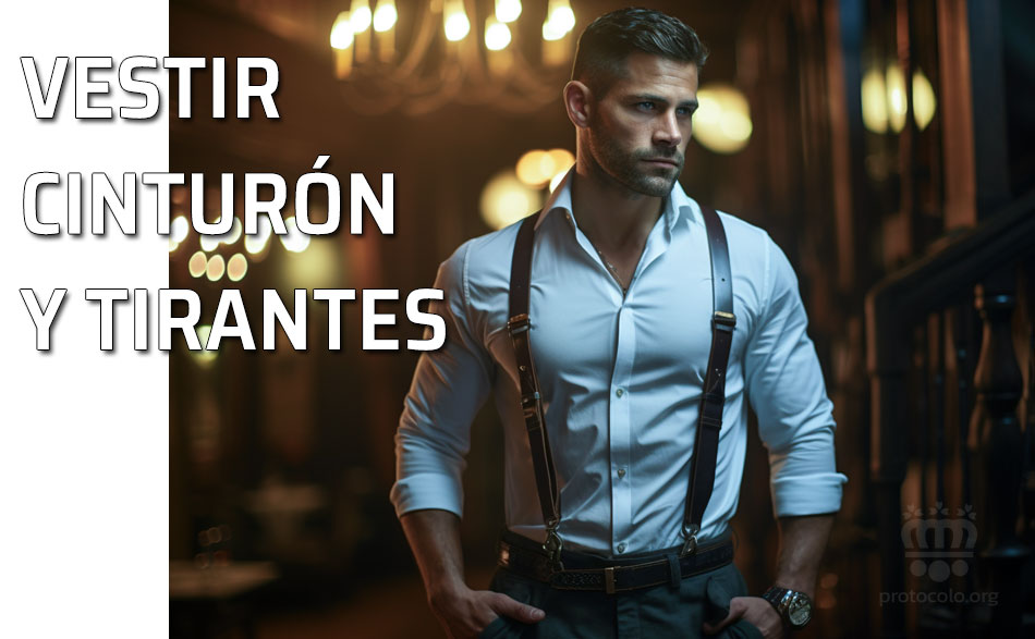 Traje con cinturón: ¿sí o no?