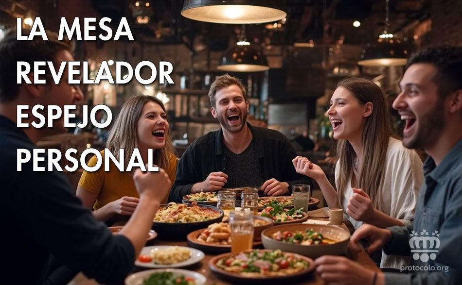Según te comportas en la mesa demuestras cómo eres en realidad
